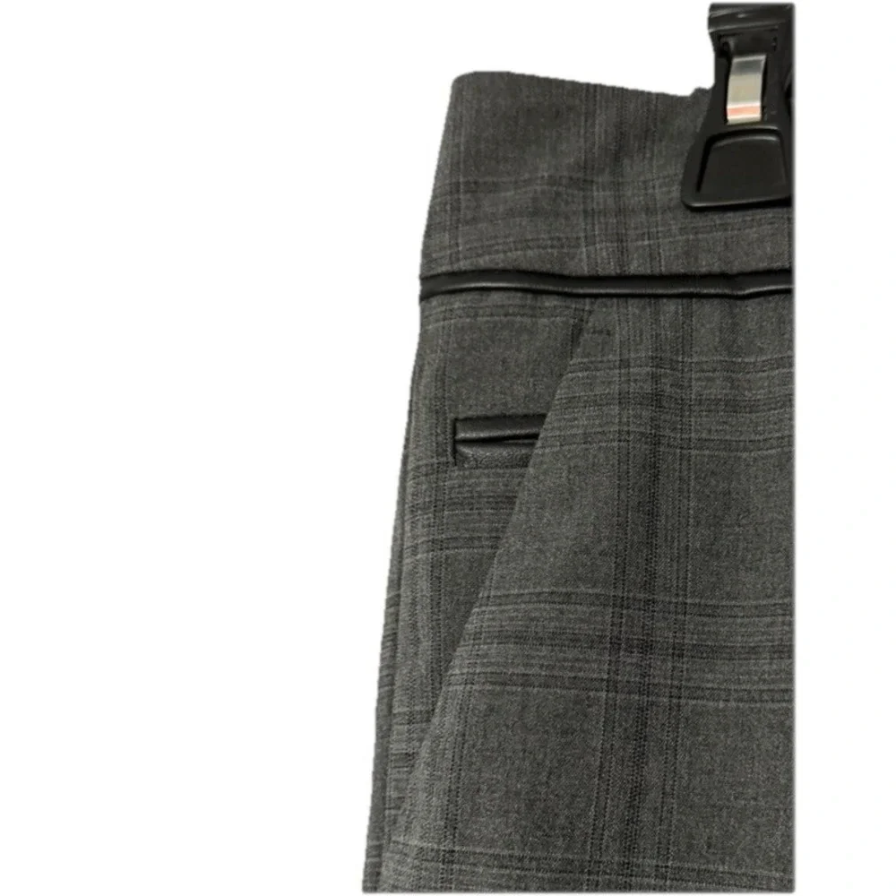 NWT‎ Calvin Klein Womens Gray Modern Ankle Dress Pants Slacks Trousers Size 12